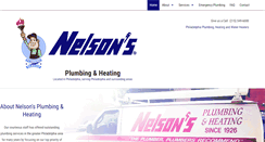 Desktop Screenshot of nelsonsplumbingandheating.com